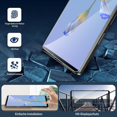 SZKŁO HARTOWANE DO SONY XPERIA 1 III SOLIDNA OSŁONA EKRANU 2 SZTUKI SZKŁO HARTOWANE DO SONY XPERIA 1 III SOLIDNA OSŁONA EKRANU 2 SZTUKI