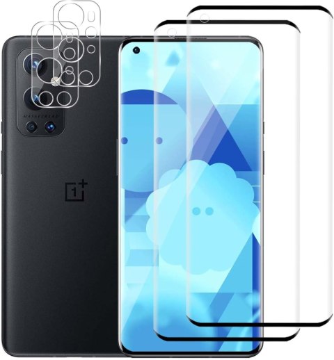 ZESTAW 2x SZKŁO HARTOWANE DO ONEPLUS 9 PRO +2x SZKŁO NA APARAT LE2123 ZESTAW 2x SZKŁO HARTOWANE DO ONEPLUS 9 PRO +2x SZKŁO NA APARAT LE2123
