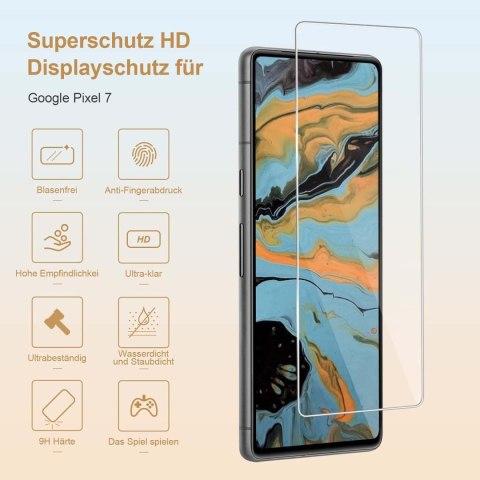 ZESTAW 2x SZKŁO HARTOWANE GOOGLE PIXEL 7 +2x SZKŁO NA APARAT WYSOKA OCHRONA ZESTAW 2x SZKŁO HARTOWANE GOOGLE PIXEL 7 +2x SZKŁO NA APARAT WYSOKA OCHRONA
