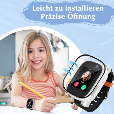 2x ETUI BEZBARWNE NA ZEGAREK LOKALIZATOR VODAFONE XPLORA X6 PLAY