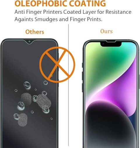 2X SZKŁO HARTOWANE APPLE IPHONE 14 PRO 6.1" 9H WYTRZYMAŁE ODPORNE NA RYSY 2X SZKŁO HARTOWANE APPLE IPHONE 14 PRO 6.1" 9H WYTRZYMAŁE ODPORNE NA RYSY