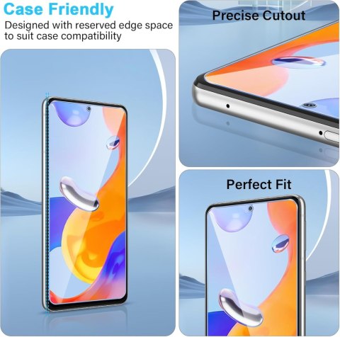 3x SZKŁO HARTOWANE DO XIAOMI REDMI NOTE 11 SOLIDNE +2x OSŁONA NA APARAT 3x SZKŁO HARTOWANE DO XIAOMI REDMI NOTE 11 SOLIDNE +2x OSŁONA NA APARAT