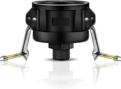 ADAPTER SPUSTOWY 2"ZŁĄCZE CAMLOCK GWINT WĘŻA 3/4" DO IBC ZBIORNIKA B2x3/4 ADAPTER SPUSTOWY 2"ZŁĄCZE CAMLOCK GWINT WĘŻA 3/4" DO IBC ZBIORNIKA B2x3/4
