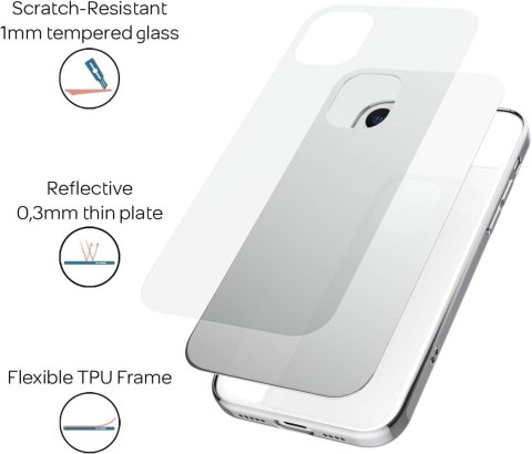 ETUI DO APPLE IPHONE 12 PRO MAX CASE WZMOCNIONY JAK LUSTERKO GLAMOUR