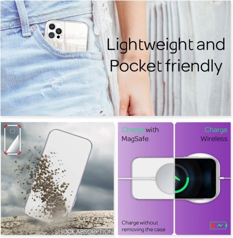 ETUI DO APPLE IPHONE 12 PRO MAX CASE WZMOCNIONY JAK LUSTERKO GLAMOUR
