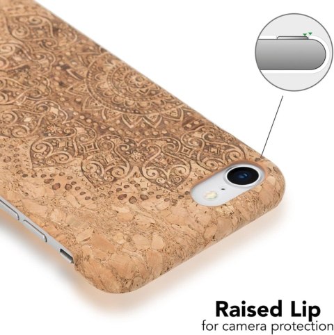 ETUI DO IPHONE SE 2020/2022/ IPHONE 7/8 SOLIDNE PLECKI BRĄZOWA MANDALA ETUI DO IPHONE SE 2020/2022/ IPHONE 7/8 SOLIDNE PLECKI BRĄZOWA MANDALA