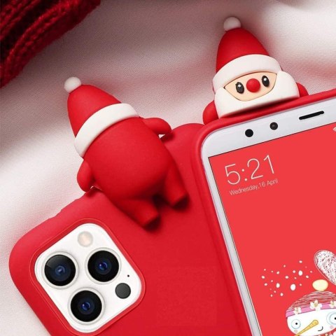 ETUI POKROWIEC DO APPLE IPHONE 12 CASE CZERWONE ŚWIĄTECZNE PLECKI 3D ŚWIĘTA ETUI POKROWIEC DO APPLE IPHONE 12 CASE CZERWONE ŚWIĄTECZNE PLECKI 3D ŚWIĘTA