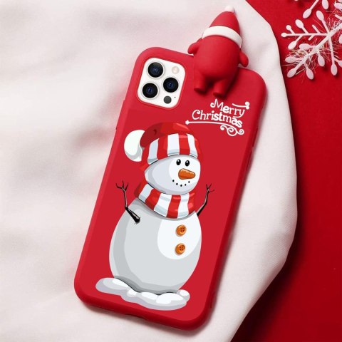 ETUI POKROWIEC DO APPLE IPHONE 12 CASE CZERWONE ŚWIĄTECZNE PLECKI 3D ŚWIĘTA ETUI POKROWIEC DO APPLE IPHONE 12 CASE CZERWONE ŚWIĄTECZNE PLECKI 3D ŚWIĘTA