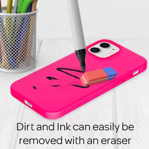 ETUI POKROWIEC DO APPLE IPHONE 12/12 PRO RÓŻOWE NEONOWE SOLIDNE PLECKI ETUI POKROWIEC DO APPLE IPHONE 12/12 PRO RÓŻOWE NEONOWE SOLIDNE PLECKI