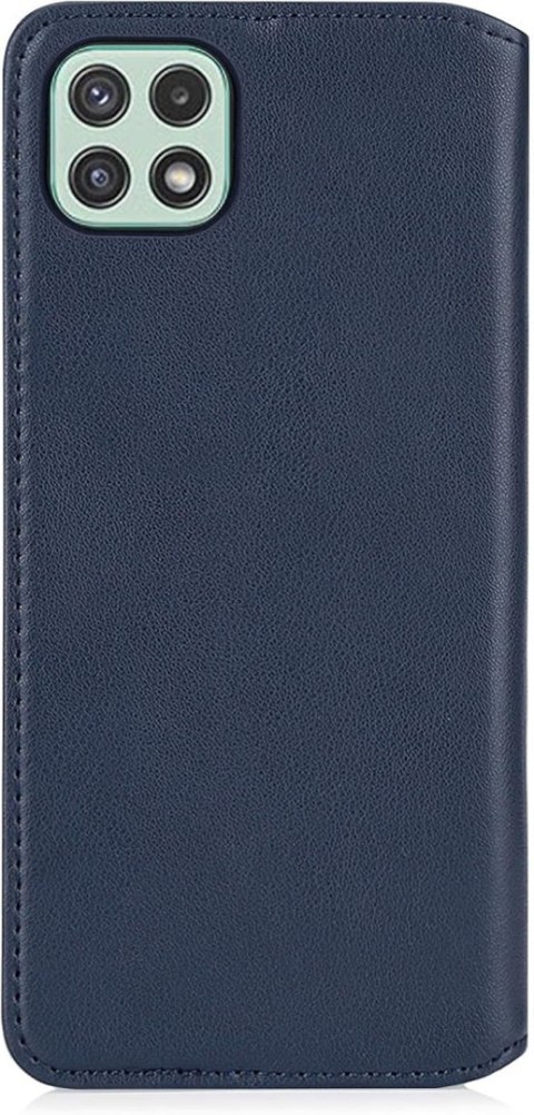 ETUI POKROWIEC DO SAMSUNG GALAXY A22 5G CASE ZAMYKANY Z KLAPKĄ NIEBIESKI ETUI POKROWIEC DO SAMSUNG GALAXY A22 5G CASE ZAMYKANY Z KLAPKĄ NIEBIESKI