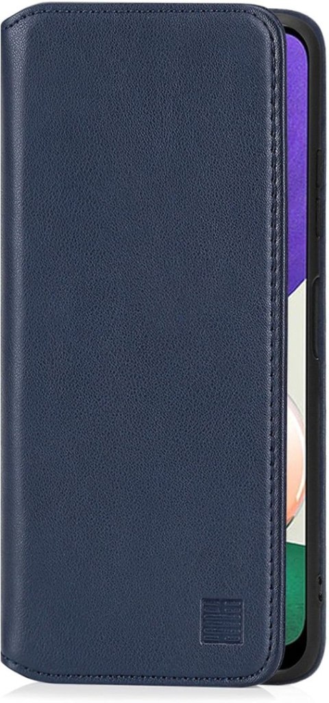 ETUI POKROWIEC DO SAMSUNG GALAXY A22 5G CASE ZAMYKANY Z KLAPKĄ NIEBIESKI ETUI POKROWIEC DO SAMSUNG GALAXY A22 5G CASE ZAMYKANY Z KLAPKĄ NIEBIESKI