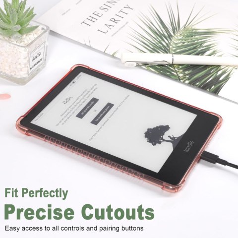 ETUI RÓŻOWE SILIKON DO CZYTNIKA KSIĄŻEK KINDLE PAPERWHITE 11-GEN 6.8" 2021 ETUI RÓŻOWE SILIKON DO CZYTNIKA KSIĄŻEK KINDLE PAPERWHITE 11-GEN 6.8" 2021