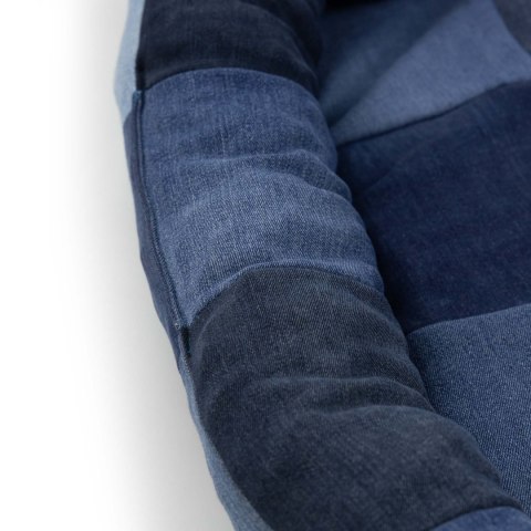 LEGOWISKO DLA PSA KOTA JEANS RECYKLING HANDMADE 70x55cm LEGOWISKO DLA PSA KOTA JEANS RECYKLING HANDMADE 70x55cm