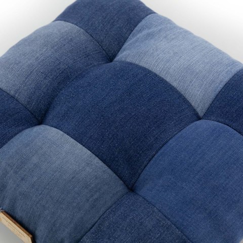 PODUSZKA NA KRZESŁO JEANS RECYKLING HANDMADE 40x35cm PODUSZKA NA KRZESŁO JEANS RECYKLING HANDMADE 40x35cm