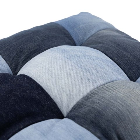 PODUSZKA NA KRZESŁO JEANS RECYKLING HANDMADE 40x40cm PODUSZKA NA KRZESŁO JEANS RECYKLING HANDMADE 40x40cm