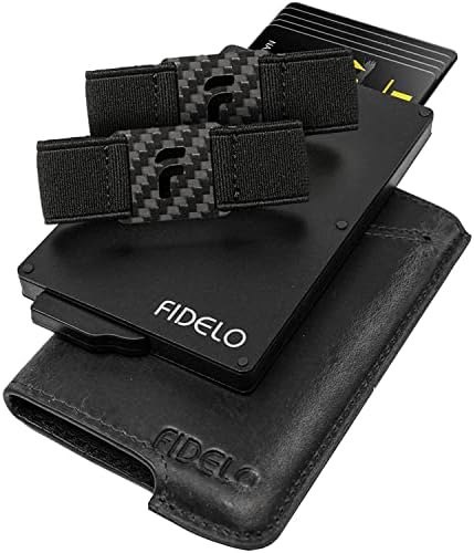 PORTFEL MĘSKI FIDELO SKÓRA EKOLOGICZNA CZARNY NA KARTY KLIPSY BLOKADA RFID PORTFEL MĘSKI FIDELO SKÓRA EKOLOGICZNA CZARNY NA KARTY KLIPSY BLOKADA RFID