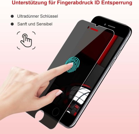 SZKŁO HARTOWANE DO APPLE IPHONE SE 2020/7/8 SOLIDNE PRZYCIEMNIANE 2 SZTUKI SZKŁO HARTOWANE DO APPLE IPHONE SE 2020/7/8 SOLIDNE PRZYCIEMNIANE 2 SZTUKI