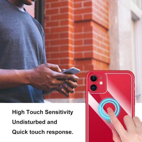 SZKŁO HARTOWANE NA PLECKI DO APPLE IPHONE 11 SOLIDNA OSŁONA TELEFONU A2111 SZKŁO HARTOWANE NA PLECKI DO APPLE IPHONE 11 SOLIDNA OSŁONA TELEFONU A2111