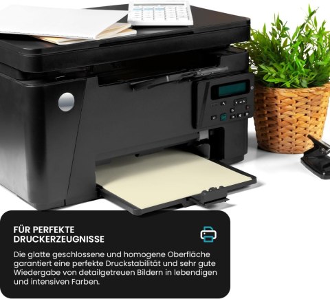 100x PAPIER A4 100 g/m² GŁADKI MATOWY NIEPOWLEKANY KOŚĆ SŁONIOWA 100x PAPIER A4 100 g/m² GŁADKI MATOWY NIEPOWLEKANY KOŚĆ SŁONIOWA