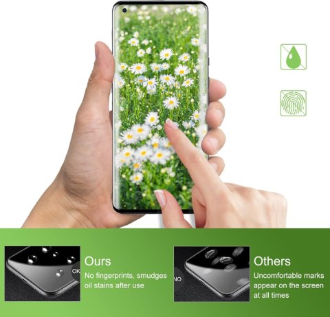 2x SZKŁO HARTOWANE 9H ONEPLUS 9 PRO ZAOKRĄGLONE BOKI CZARNA RAMKA 2x SZKŁO HARTOWANE 9H ONEPLUS 9 PRO ZAOKRĄGLONE BOKI CZARNA RAMKA