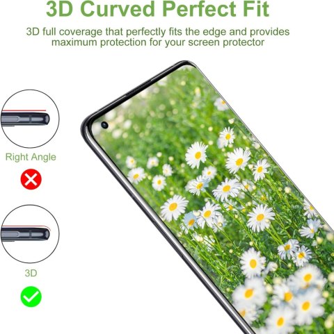 2x SZKŁO HARTOWANE 9H ONEPLUS 9 PRO ZAOKRĄGLONE BOKI CZARNA RAMKA 2x SZKŁO HARTOWANE 9H ONEPLUS 9 PRO ZAOKRĄGLONE BOKI CZARNA RAMKA