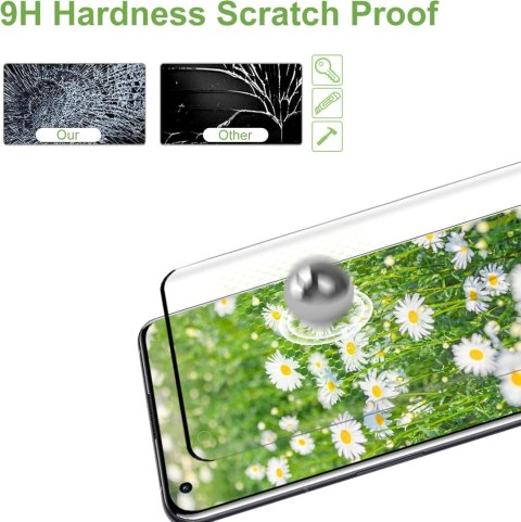 2x SZKŁO HARTOWANE 9H ONEPLUS 9 PRO ZAOKRĄGLONE BOKI CZARNA RAMKA 2x SZKŁO HARTOWANE 9H ONEPLUS 9 PRO ZAOKRĄGLONE BOKI CZARNA RAMKA