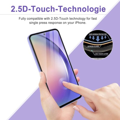 2x SZKŁO HARTOWANE SAMSUNG GALAXY A54 WYSOKA OCHRONA CZARNE RAMKI SM-A546 2x SZKŁO HARTOWANE SAMSUNG GALAXY A54 WYSOKA OCHRONA CZARNE RAMKI SM-A546