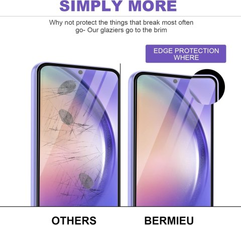 2x SZKŁO HARTOWANE SAMSUNG GALAXY A54 WYSOKA OCHRONA CZARNE RAMKI SM-A546 2x SZKŁO HARTOWANE SAMSUNG GALAXY A54 WYSOKA OCHRONA CZARNE RAMKI SM-A546