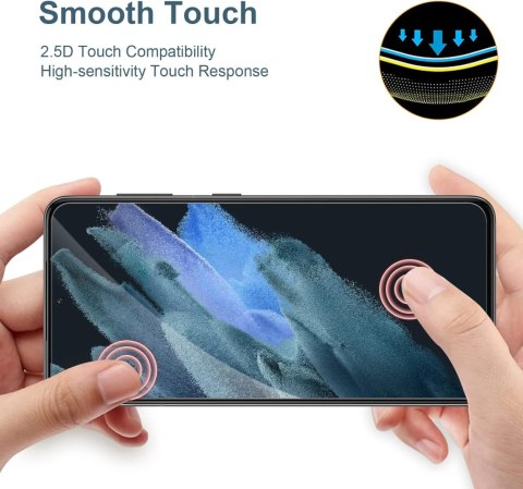 2x SZKŁO HARTOWANE SAMSUNG GALAXY S21 FE 5G WYSOKA OCHRONA +SZKŁO NA APARAT