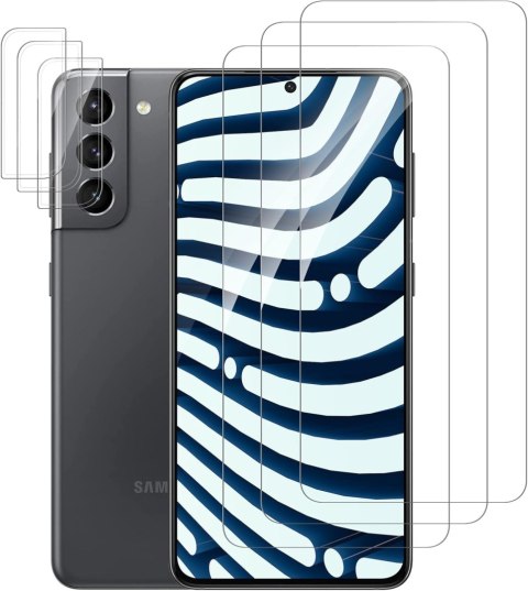 3x SZKŁO HARTOWANE SAMSUNG GALAXY S21 FE 5G +2x OCHRONA APARATU SM-G990B 3x SZKŁO HARTOWANE SAMSUNG GALAXY S21 FE 5G +2x OCHRONA APARATU SM-G990B