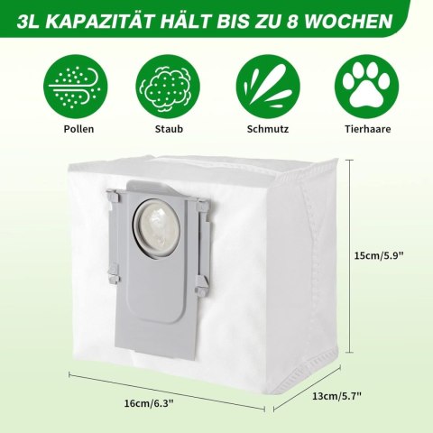6x WORKI FILTRUJĄCE DO ODKURZACZA ROBOROCK S7/Max Ultra/S7 Pro Ultra/Q7 MAX 6x WORKI FILTRUJĄCE DO ODKURZACZA ROBOROCK S7/Max Ultra/S7 Pro Ultra/Q7 MAX
