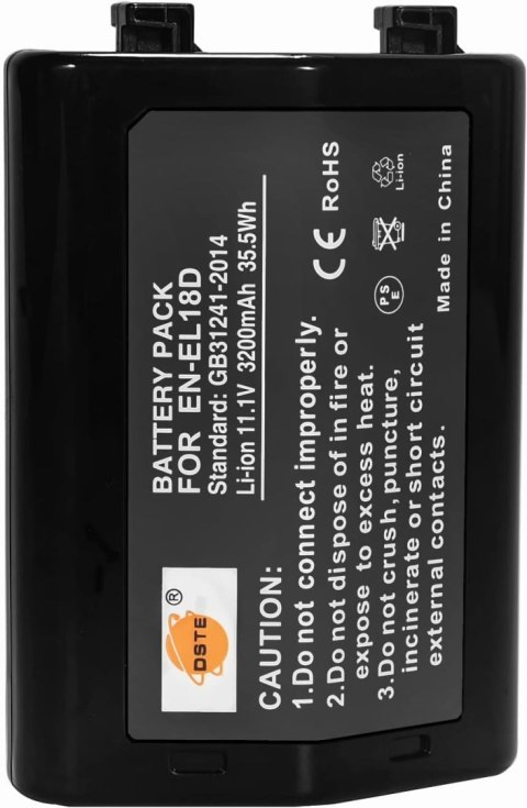 AKUMULATOR BATERIA EN-EL18D NIKON D4 D4S D5 D6 Z9 AKUMULATOR BATERIA EN-EL18D NIKON D4 D4S D5 D6 Z9