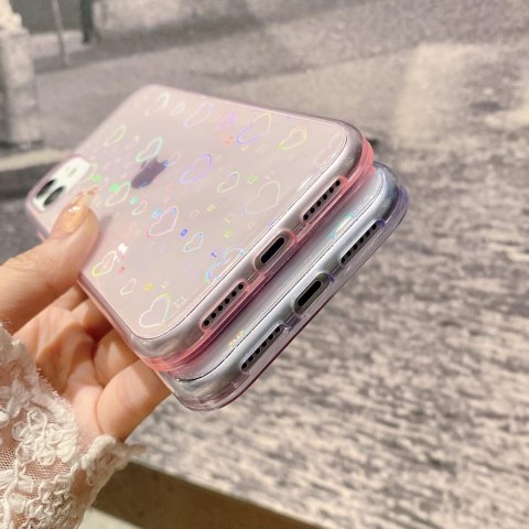 ETUI APPLE IPHONE 11 CASE SILIKONOWY FIOLETOWY HOLO SERDUSZKA A2111 ETUI APPLE IPHONE 11 CASE SILIKONOWY FIOLETOWY HOLO SERDUSZKA A2111