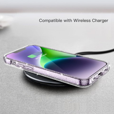 ETUI APPLE IPHONE 13/IPHONE 14 PLECKI CASE SILIKONOWY BROKAT PRZEZROCZYSTY ETUI APPLE IPHONE 13/IPHONE 14 PLECKI CASE SILIKONOWY BROKAT PRZEZROCZYSTY