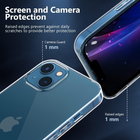 ETUI APPLE IPHONE 14 MAX 6.7' SOLIDNE BEZBARWNE PLECKI +3x SZKŁO HARTOWANE ETUI APPLE IPHONE 14 MAX 6.7' SOLIDNE BEZBARWNE PLECKI +3x SZKŁO HARTOWANE