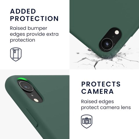 ETUI APPLE IPHONE XR CASE TWARDE PLECKI BUTELKOWA ZIELEŃ SILIKONOWE ETUI APPLE IPHONE XR CASE TWARDE PLECKI BUTELKOWA ZIELEŃ SILIKONOWE