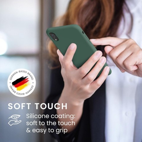 ETUI APPLE IPHONE XR CASE TWARDE PLECKI BUTELKOWA ZIELEŃ SILIKONOWE ETUI APPLE IPHONE XR CASE TWARDE PLECKI BUTELKOWA ZIELEŃ SILIKONOWE