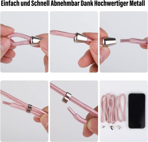 ETUI APPLE IPHONE XR CASE TWARDE PLECKI PRZEZROCZYSTE ZE SZNURKIEM RÓŻOWYM ETUI APPLE IPHONE XR CASE TWARDE PLECKI PRZEZROCZYSTE ZE SZNURKIEM RÓŻOWYM