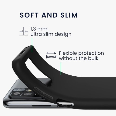 ETUI CZARNE SILIKONOWE PLECKI XIAOMI REDMI 10 +2x SZKŁO HARTOWANE ETUI CZARNE SILIKONOWE PLECKI XIAOMI REDMI 10 +2x SZKŁO HARTOWANE