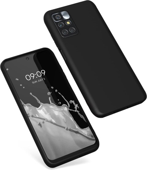 ETUI CZARNE SILIKONOWE PLECKI XIAOMI REDMI 10 +2x SZKŁO HARTOWANE ETUI CZARNE SILIKONOWE PLECKI XIAOMI REDMI 10 +2x SZKŁO HARTOWANE