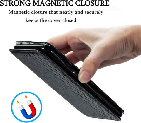 ETUI DO MOTOROLA MOTO G9 CASE ZAMKYNAY Z KLAPKĄ CZARNY MIEJSCE NA KARTY ETUI DO MOTOROLA MOTO G9 CASE ZAMKYNAY Z KLAPKĄ CZARNY MIEJSCE NA KARTY