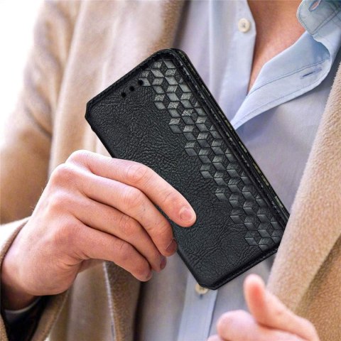 ETUI DO MOTOROLA MOTO G9 CASE ZAMKYNAY Z KLAPKĄ CZARNY MIEJSCE NA KARTY ETUI DO MOTOROLA MOTO G9 CASE ZAMKYNAY Z KLAPKĄ CZARNY MIEJSCE NA KARTY