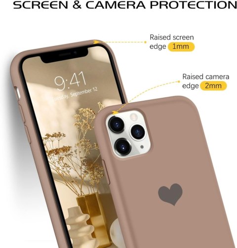 ETUI POKROWIEC DO APPLE IPHONE 11 PRO MAX CASE BRĄZOWE SILIKONOWE PLECKI ETUI POKROWIEC DO APPLE IPHONE 11 PRO MAX CASE BRĄZOWE SILIKONOWE PLECKI
