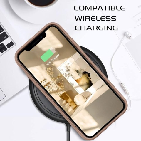 ETUI POKROWIEC DO APPLE IPHONE 11 PRO MAX CASE BRĄZOWE SILIKONOWE PLECKI ETUI POKROWIEC DO APPLE IPHONE 11 PRO MAX CASE BRĄZOWE SILIKONOWE PLECKI