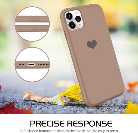 ETUI POKROWIEC DO APPLE IPHONE 11 PRO MAX CASE BRĄZOWE SILIKONOWE PLECKI ETUI POKROWIEC DO APPLE IPHONE 11 PRO MAX CASE BRĄZOWE SILIKONOWE PLECKI