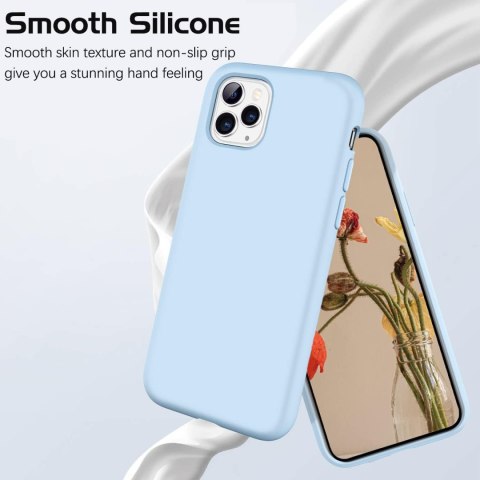 ETUI POKROWIEC DO APPLE IPHONE 11 PRO MAX CASE NIEBIESKIE SILIKONOWE PLECKI ETUI POKROWIEC DO APPLE IPHONE 11 PRO MAX CASE NIEBIESKIE SILIKONOWE PLECKI