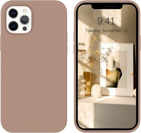 ETUI POKROWIEC DO APPLE IPHONE 12 PRO MAX CASE BLADY RÓŻ SILIKONOWE PLECKI ETUI POKROWIEC DO APPLE IPHONE 12 PRO MAX CASE BLADY RÓŻ SILIKONOWE PLECKI
