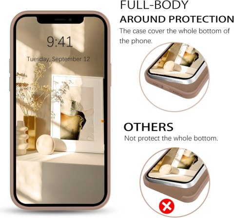 ETUI POKROWIEC DO APPLE IPHONE 12 PRO MAX CASE BLADY RÓŻ SILIKONOWE PLECKI ETUI POKROWIEC DO APPLE IPHONE 12 PRO MAX CASE BLADY RÓŻ SILIKONOWE PLECKI