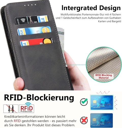 ETUI POKROWIEC DO SAMSUNG GALAXY S23 5G CZARNE ZAMYKANE Z KLAPKĄ SOLIDNE ETUI POKROWIEC DO SAMSUNG GALAXY S23 5G CZARNE ZAMYKANE Z KLAPKĄ SOLIDNE