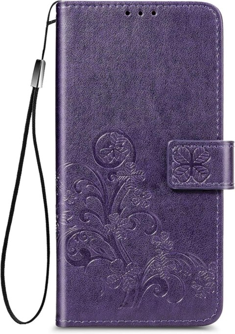 ETUI POKROWIEC OPPO A2 5G CASE ZAMKYNAY Z KLAPKĄ FIOLETOWY MIEJSCE NA KARTY ETUI POKROWIEC OPPO A2 5G CASE ZAMKYNAY Z KLAPKĄ FIOLETOWY MIEJSCE NA KARTY